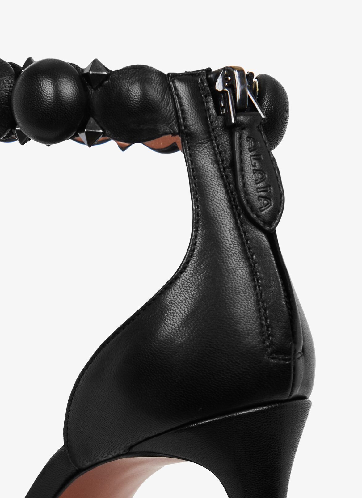 STILETTO SANDAL  ALAÏA BLACK STILETTO SANDAL